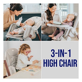 Multi-Use Adjustable High Chair